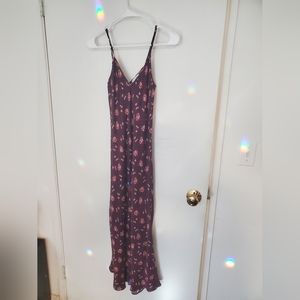 Silk laundry bias cut 90s slip dress